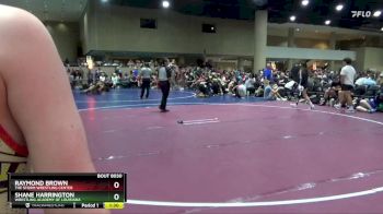 105 lbs Round 2 - Shane Harrington, Wrestling Academy Of Louisiana vs Raymond Brown, The Storm Wrestling Center