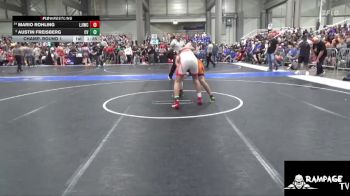 175 lbs Champ. Round 1 - Austin Freisberg, Caney Valley vs Mario Rohling, Larned Jr Indian Wrestling Club