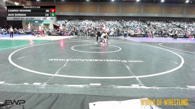 67 lbs Consolation - Camren Redwine, Juggernaut Wrestling Club vs Jack Gorman, SJO Youth
