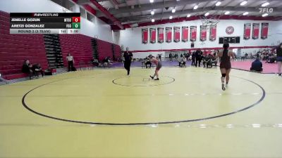 110 lbs Round 2 (3 Team) - Jenelle Gozun, Mt. San Antonio College vs Aretzi Gonzalez, Fresno City College