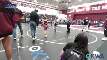 64-67 lbs Round Of 16 - Keegan Myers, Cushing Tigers vs Charles Ohman, Mannford Pirate Youth Wrestling