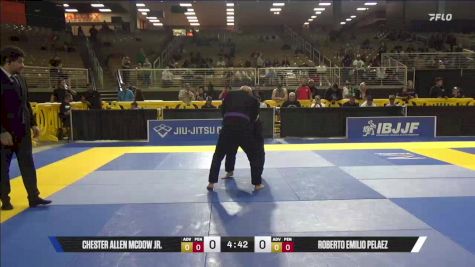 Roberto Emilio Pelaez vs Chester Allen McDow Jr. 2025 Pan Jiu Jitsu IBJJF Championship