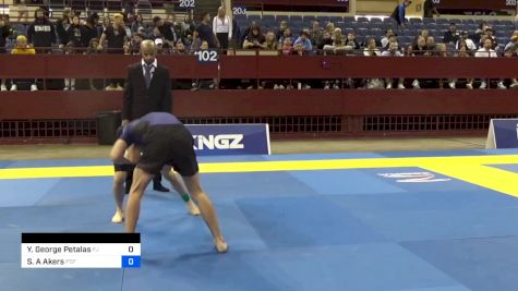 Yiannis George Petalas vs Skyler A Akers 2024 Pan IBJJF Jiu-Jitsu No-Gi Championship