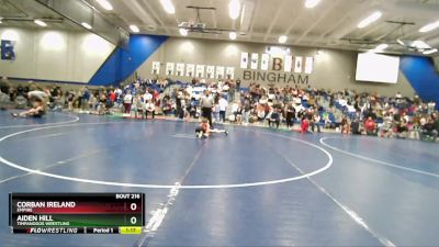 70 lbs Cons. Round 2 - Corban Ireland, Empire vs Aiden Hill, Timpanogos Wrestling