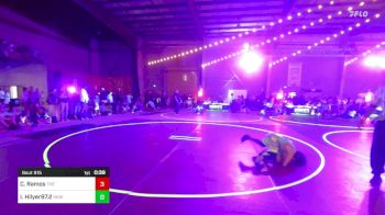 89 lbs Consi Of 4 - Cruz Ramos, The Wrestling Asylum vs Isaiah Hilyer87.2, Independent