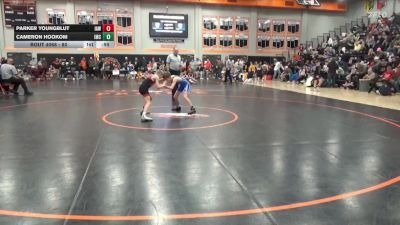 80 lbs Semifinal - Parker Youngblut, IAWC vs Cameron Hookom, Indee Mat Club