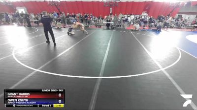 145 lbs Cons. Round 2 - Grant Harris, Aviators Wrestling vs Owen Knuth, Askren Wrestling Academy