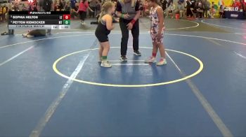 7th Place Match - Peyton Kidnocker, Miami Trace vs Sophia Helton, Lakota East