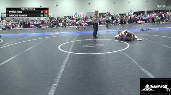 100 lbs Quarterfinal - Avery King, Kansas YG vs Brooks Rankin, Wildcat