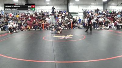 126 lbs Semifinal - Owen Schaefer, Windsor vs Colton Dudley, Valley