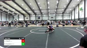 126 lbs Quarterfinal - Jasper Feduff, Mat Demon WC vs Benito Escalera, Concede Nothing WC