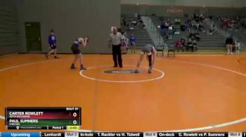 128 lbs Round 2 - Carter Rowlett, Boyd Buchanan vs Paul Sumners, Chelsea