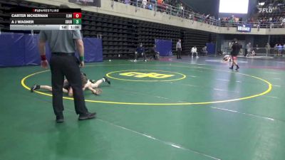 105 lbs Consi-qtrs - Carter McKernan, Elmira vs A J Wagner, Souderton