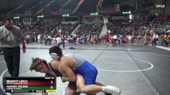 135 lbs 5th Place Match - Matheu Wilder, Larned Jr Indian vs Bennett Lerch, Wichita Wrestling Club