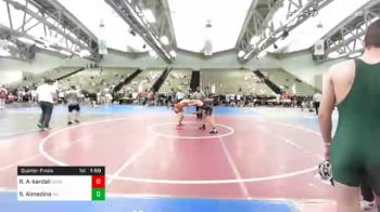 140 lbs Quarterfinal - Rafat Al-kardali, Scorpions vs Samuel Almedina, Mat Assassins