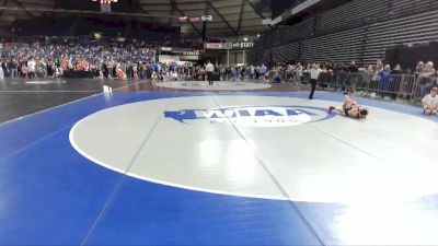 63 lbs Champ. Round 3 - Owen Kiggins, Unattached vs Tatum Wuollet, Askeo International Mat Club