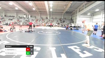 56 lbs Rr Rnd 1 - Ethan Schwartz, All-American Wrestling Club vs Oscar Ormond, NC National Team