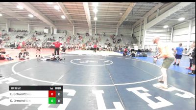 56 lbs Rr Rnd 1 - Ethan Schwartz, All-American Wrestling Club vs Oscar Ormond, NC National Team