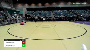 141 lbs Consi Of 16 #2 - Ethan Szerencsits, American vs Joshua Tolentino, UNATT-Unattached