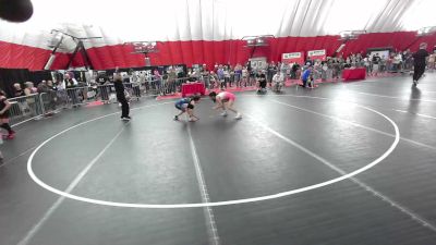 105 lbs Semis - Jewel Vardsveen, Jackrabbit Wrestling Academy vs Eliana ODonoghue, Kratos Wrestling Academy