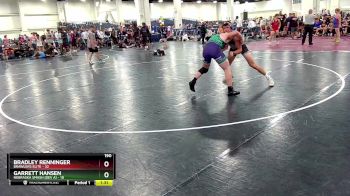 190 lbs Round 5 (16 Team) - Bradley Renninger, Brawlers Elite vs Garrett Hansen, Nebraska Smash (Dev A)