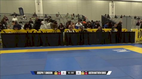 Austin Matthew Dones vs Joseph T Sindoni 2024 World IBJJF Jiu-Jitsu No-Gi Championship