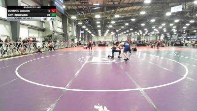 152 lbs Consi Of 32 #1 - Dominic Wilson, TX vs Seth Downing, NC