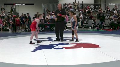 Senior Women Freestyle FS - 57 lbs Champ. Round 1 - Catharine Campbell, Grand View Wrestling Club vs Mya Crespo, California