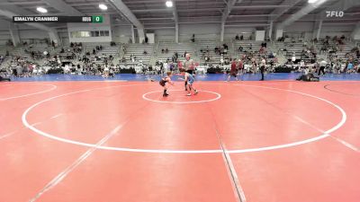 60 lbs Rr Rnd 1 - Diego Gallegos, 4M Strength vs Emalyn Cranmer, Roughneck Wrestling Club