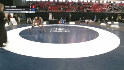 53kg Quarterfinal - Kaura Coles, London-Western WC vs Serena Di Benedetto, Hamilton WC