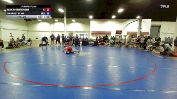 155 lbs Max Christensen, Illinois vs Garrett Lynn, Oklahoma Red