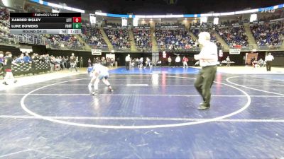 117 lbs Round Of 32 - Xander Insley, Littlestown vs Luke Bowers, Fort LeBoeuf