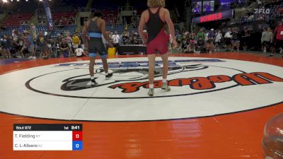 150 lbs Cons 128 #2 - Teegan Fielding, MT vs Charles Laws-Albano, AZ