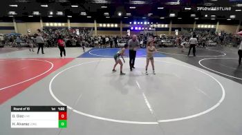 101 lbs Round Of 16 - Divina Diaz, Live Training vs Hannah Alvarez, Long Beach Poly