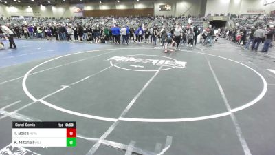 Consolation - Travis Boisa, Nevada Elite vs Khage Mitchell, Willows Wrestling