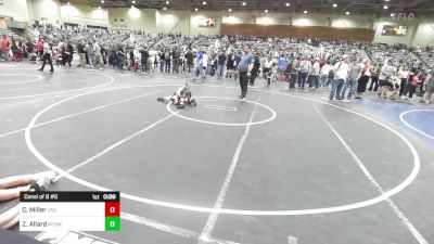 66 lbs Consi Of 8 #2 - Cody Miller, USA Gold vs Zeb Allard, Redwood WC