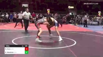 145 lbs Round Of 32 - Nicco Ruiz, Sunkist Kids Monster Garage vs Sammy Mendoza, Yucaipa Thunder