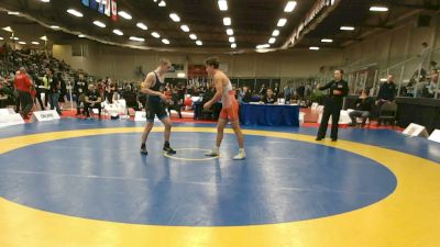 65kg Cons. Round 2 - Colby Seely, Pronghorn Amateur Wrestling Association vs Braddock Slack, Kingston Combat Wrestling Club