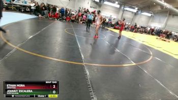 120 lbs Cons. Round 5 - Ethan Mora, Brighton vs Johnny Escalera, Northglenn