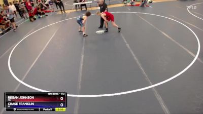 113 lbs Cons. Round 3 - Regan Johnson, MN vs Chase Franklin, IA