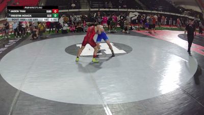 132 lbs 1st Place Match - Jaden Thai, Hawaii vs Trestin Houck, Alaska