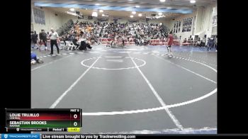 106 lbs Champ. Round 1 - SEBASTIAN BROOKS, Mayfair vs Louie Trujillo, Central