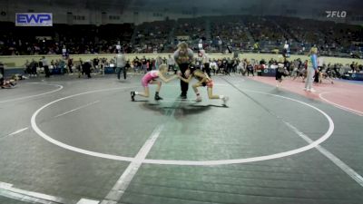 62 lbs Consi Of 4 - Taygan Hunke, Smith Wrestling Academy vs Avery Wagner, Choctaw Ironman Youth Wrestling