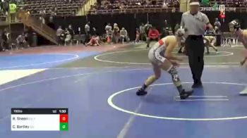 116 lbs Quarterfinal - Ryder Sheen, Southern Idaho Training Center vs Curtis Bartley, Ioc