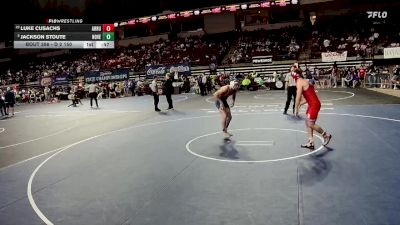 D 2 150 lbs Cons. Round 4 - Jackson Stoute, North Vermilion vs Luke Cusachs, Archbishop Rummel