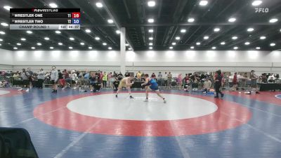157 lbs Cons. Sub-semis - Elliott Crews, Midlothian Miners WC vs Carter Campbell, Ironclad Wrestling Club