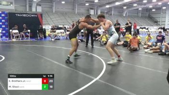 195 lbs Semifinal - Erick Brothers Jr., Team Shutt Matty S vs Maclane Stout, Quest School Of Wrestling