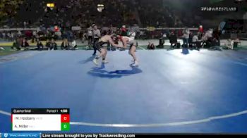 3A 182 lbs Quarterfinal - Malachi Hoobery, Weiser vs Austin Miller, Kellogg