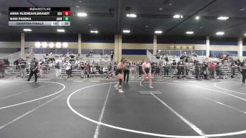 191 lbs Quarterfinal - Anna Klieneahlbrandt, Devils Gate WC vs Nani Paseka, Animal House