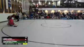 165 lbs Prelim - Jaret Lowry, Ohio Wesleyan University vs Montavious Yearby, Heidelberg University